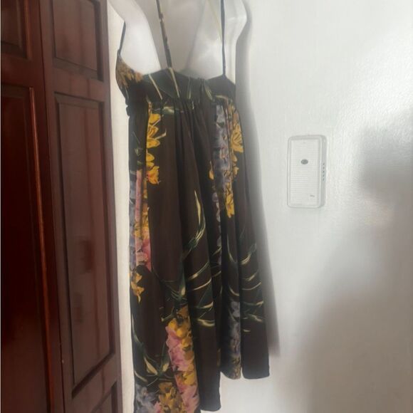 Nieves lavi runway floral dress pretty cute cleavage y2k designer rare flower - Picture 5 of 9